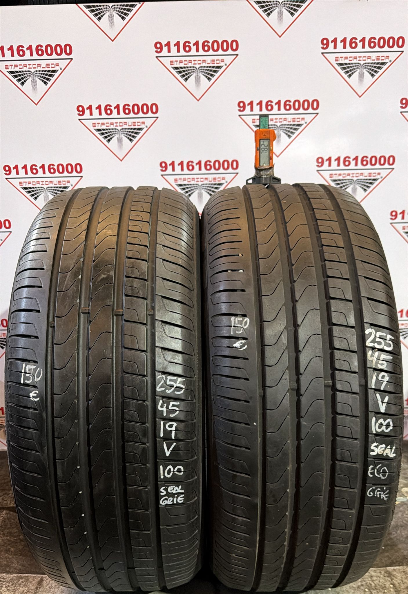 PIRELLI CINTURATO P7 USADO ECONOMICO  255/45 R19 100 V
